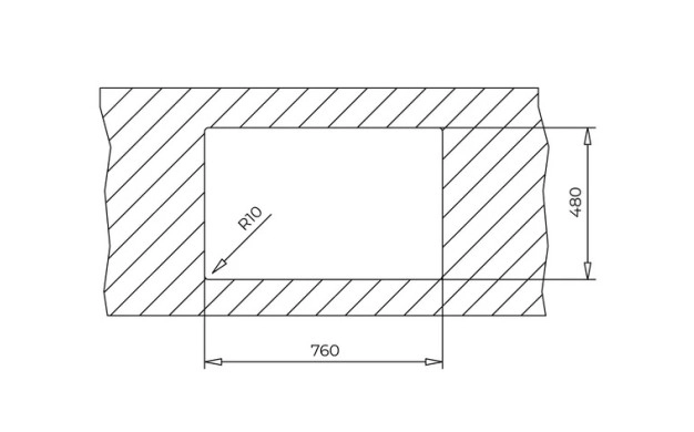 Гранитна мивка TEKA Stone 60 S-TG БЯЛА